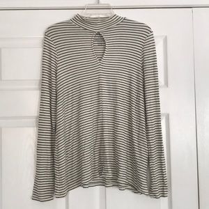 Striped Soft and Sexy Blouse